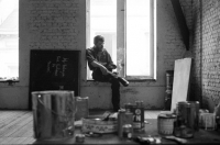 1960 / J.V. in his studio